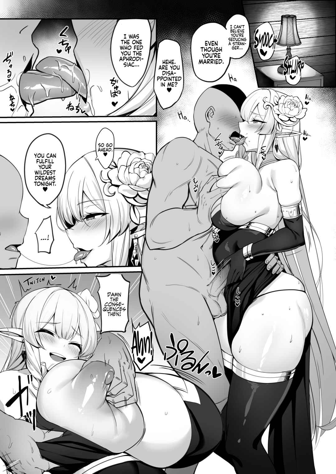 Page 9 Chapter Unknown_436b Hitozuma Elf wa Yokyuu Fuman
