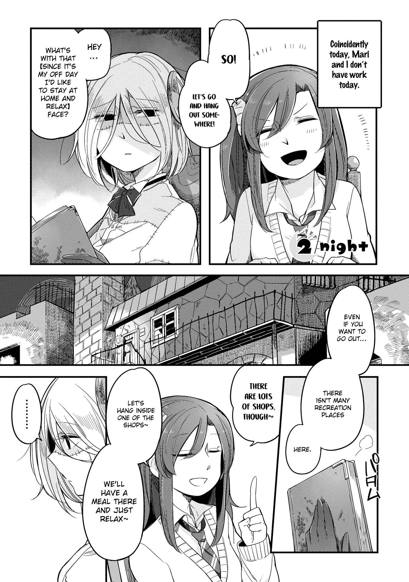 Page 1 Chapter 2 Welcome to the Prison Town!