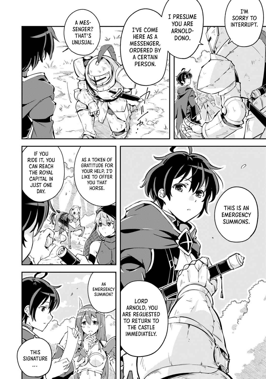 Page 23 Chapter 1 Kyuutei Madoushi, Tsuihou sareru ~Munouda to Oidasareta sai Takumi no Madoushi wa, Buka wo Hikitsurete Boukensha Kuran wo Hajimeru Youdesu~