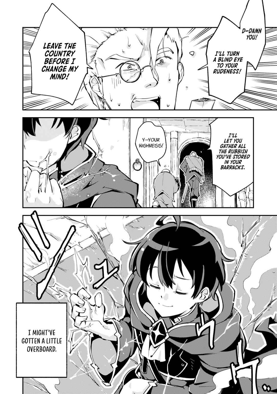 Page 33 Chapter 1 Kyuutei Madoushi, Tsuihou sareru ~Munouda to Oidasareta sai Takumi no Madoushi wa, Buka wo Hikitsurete Boukensha Kuran wo Hajimeru Youdesu~