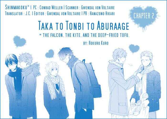 Page 2 Chapter 2 Taka to Tonbi to Aburaage