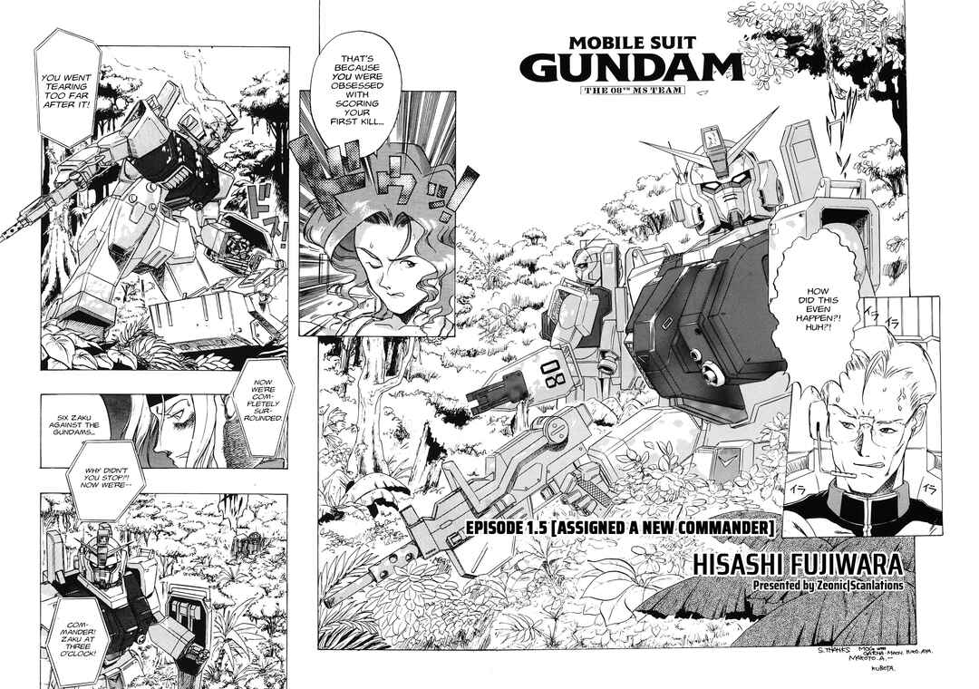 Page 2 Chapter 1.5 Mobile Suit Gundam 08th MS Team