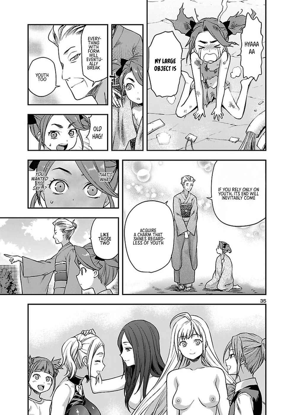 Page 36 Chapter 20 Seitokai Fukukaichou Yagami Sayuri wa Ganbatte Iru!