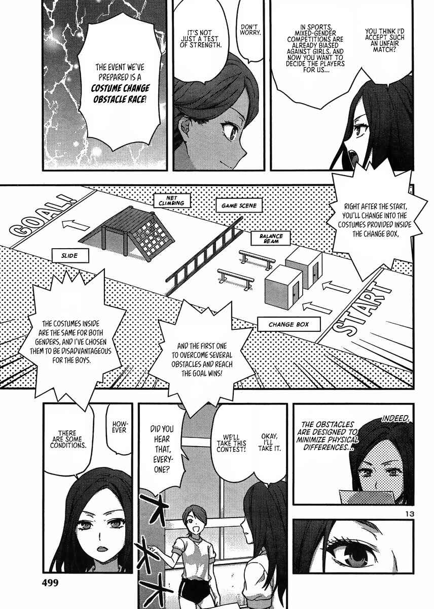 Page 13 Chapter 12 Seitokai Fukukaichou Yagami Sayuri wa Ganbatte Iru!