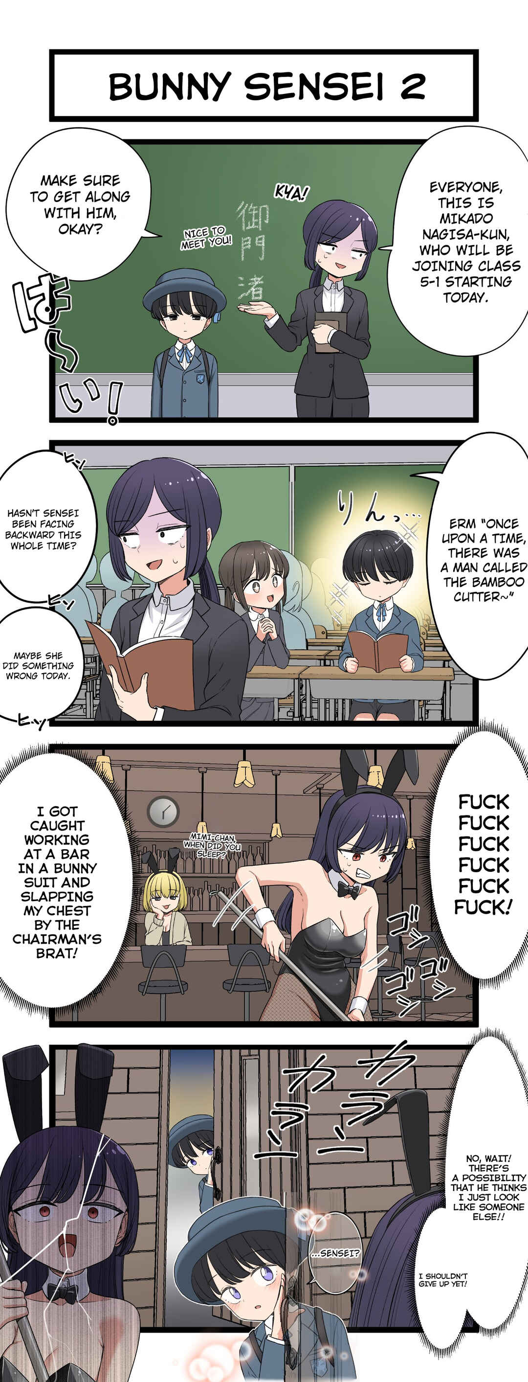 Page 1 Chapter 2 Bunny Sensei