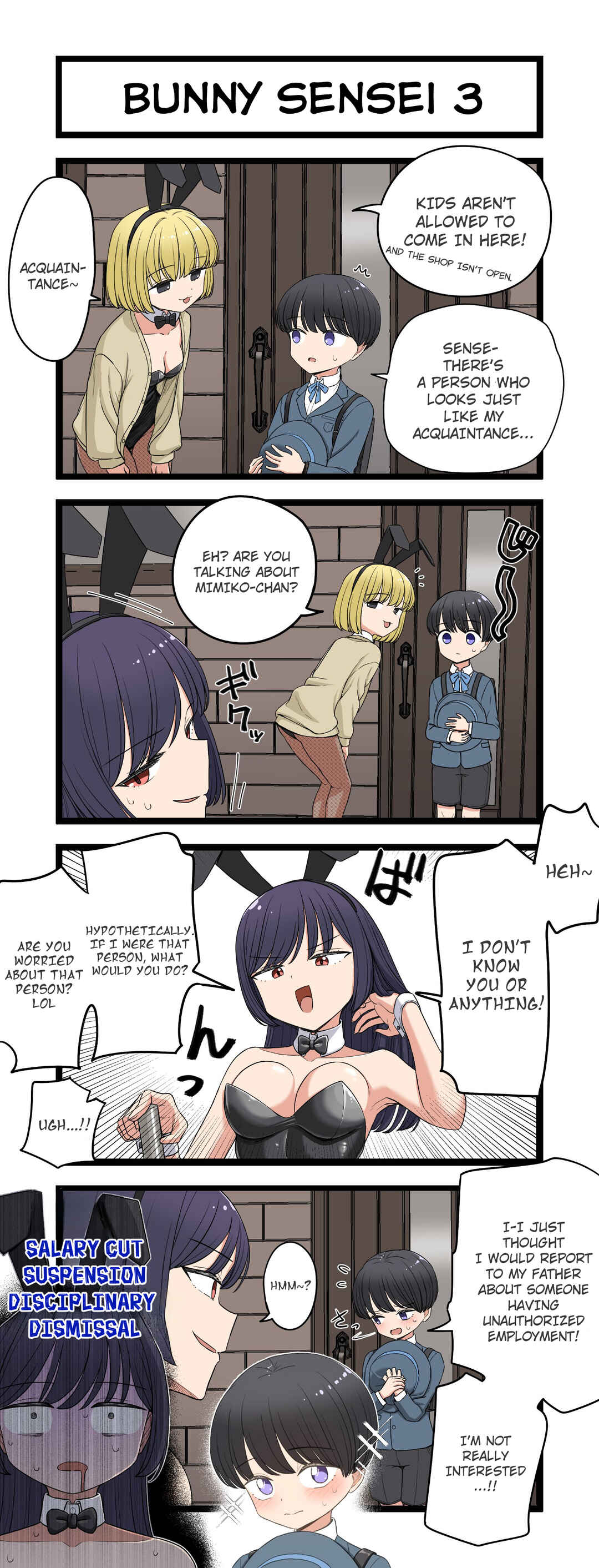 Page 1 Chapter 3 Bunny Sensei