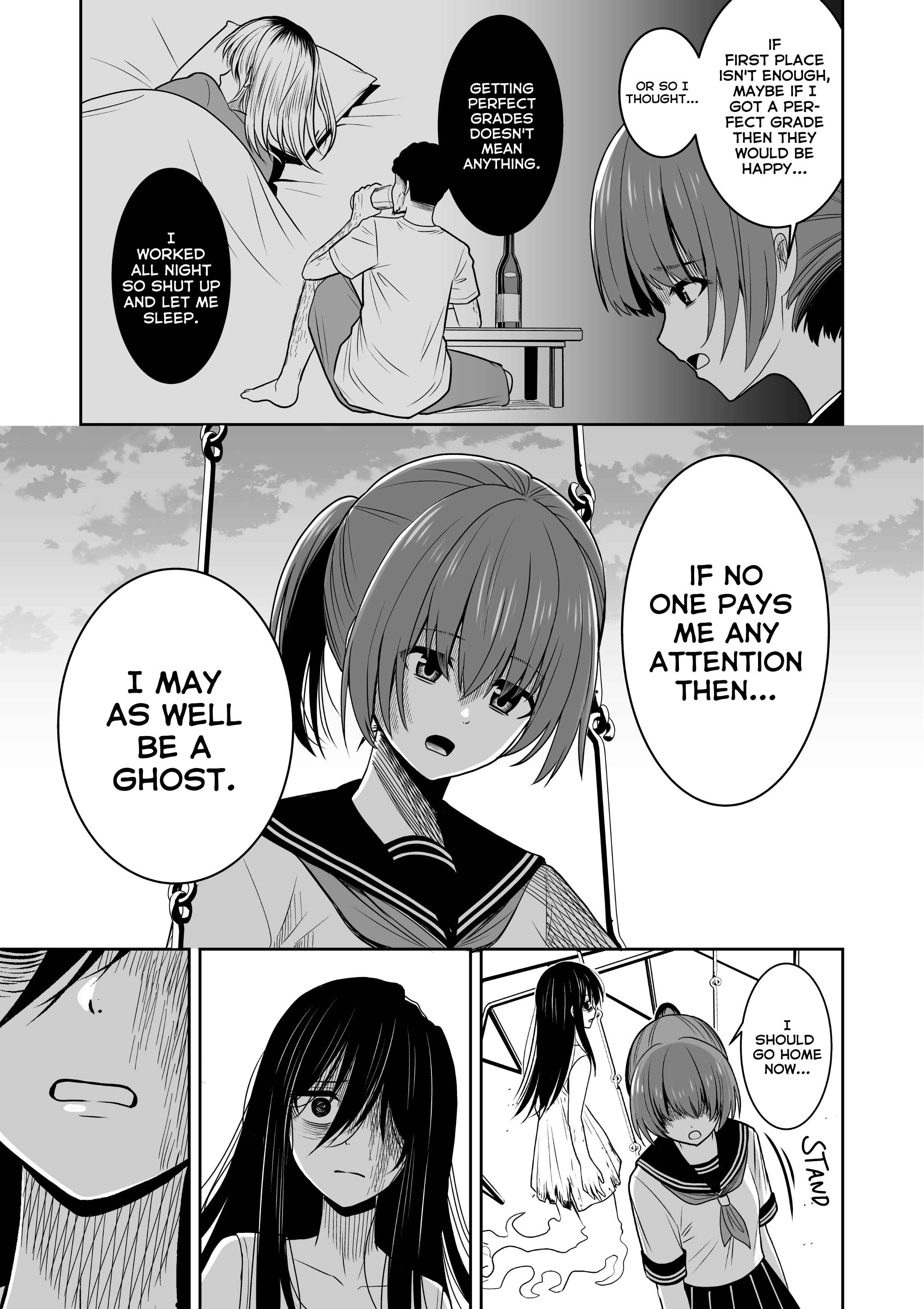Page 4 Chapter Unknown_b4cf Yuurei ga kowagaraseyou to shita shoujo ha yuurei datta