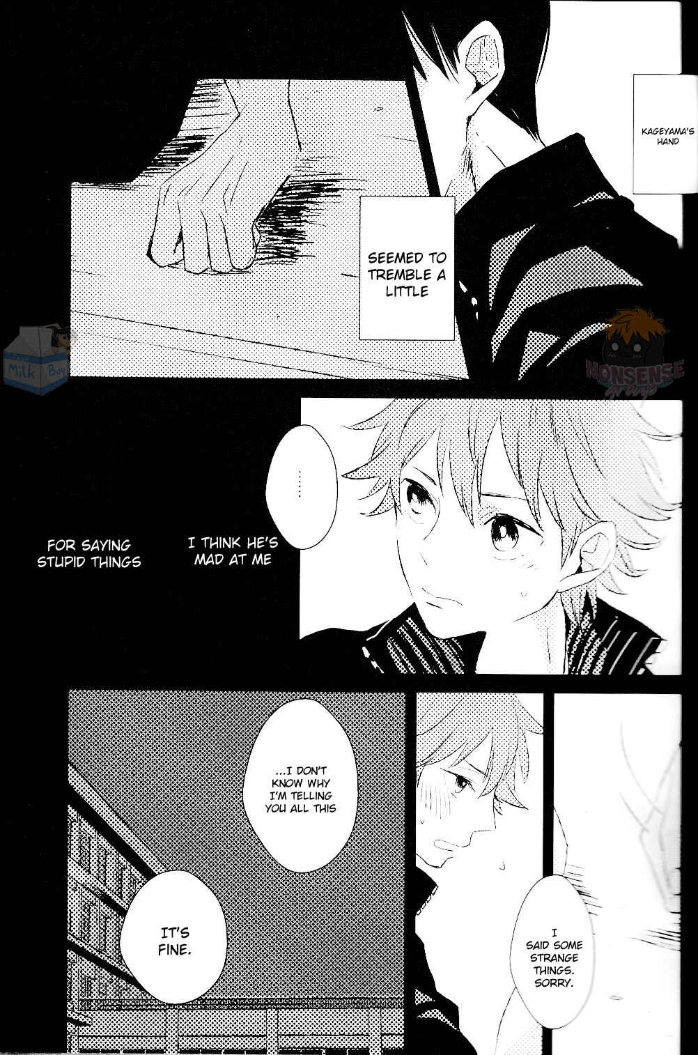Page 13 Chapter Unknown_ec38 Haikyu!! - I Cant Fall in Love Alone (Doujinshi)