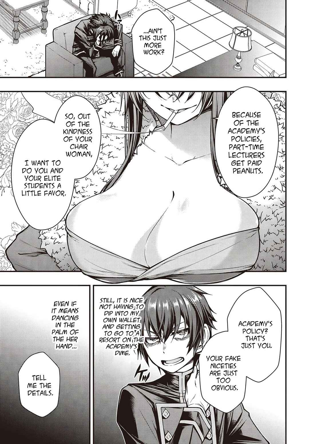 Page 10 Chapter 25 Ouritsu Majutsu Gakuin no Kichiku Koushi