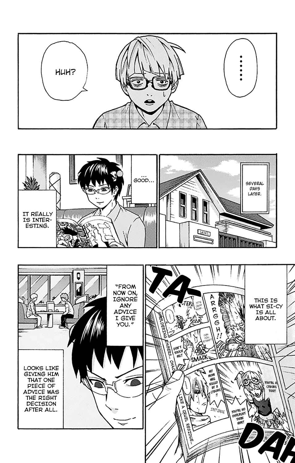 Page 15 Chapter 172 The Disastrous Life of Saiki K.