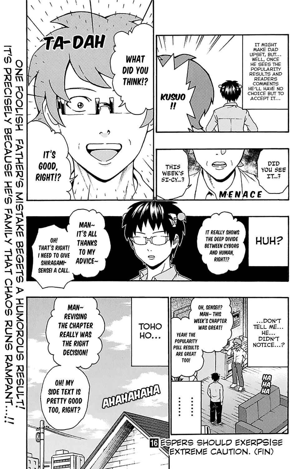 Page 16 Chapter 172 The Disastrous Life of Saiki K.