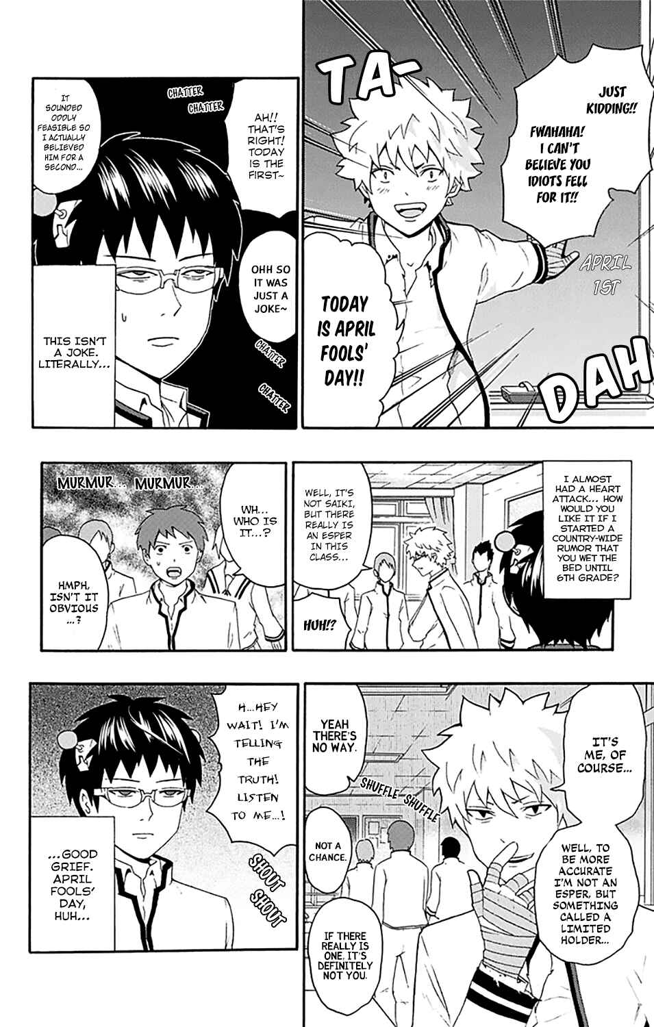 Page 3 Chapter 141 The Disastrous Life of Saiki K.