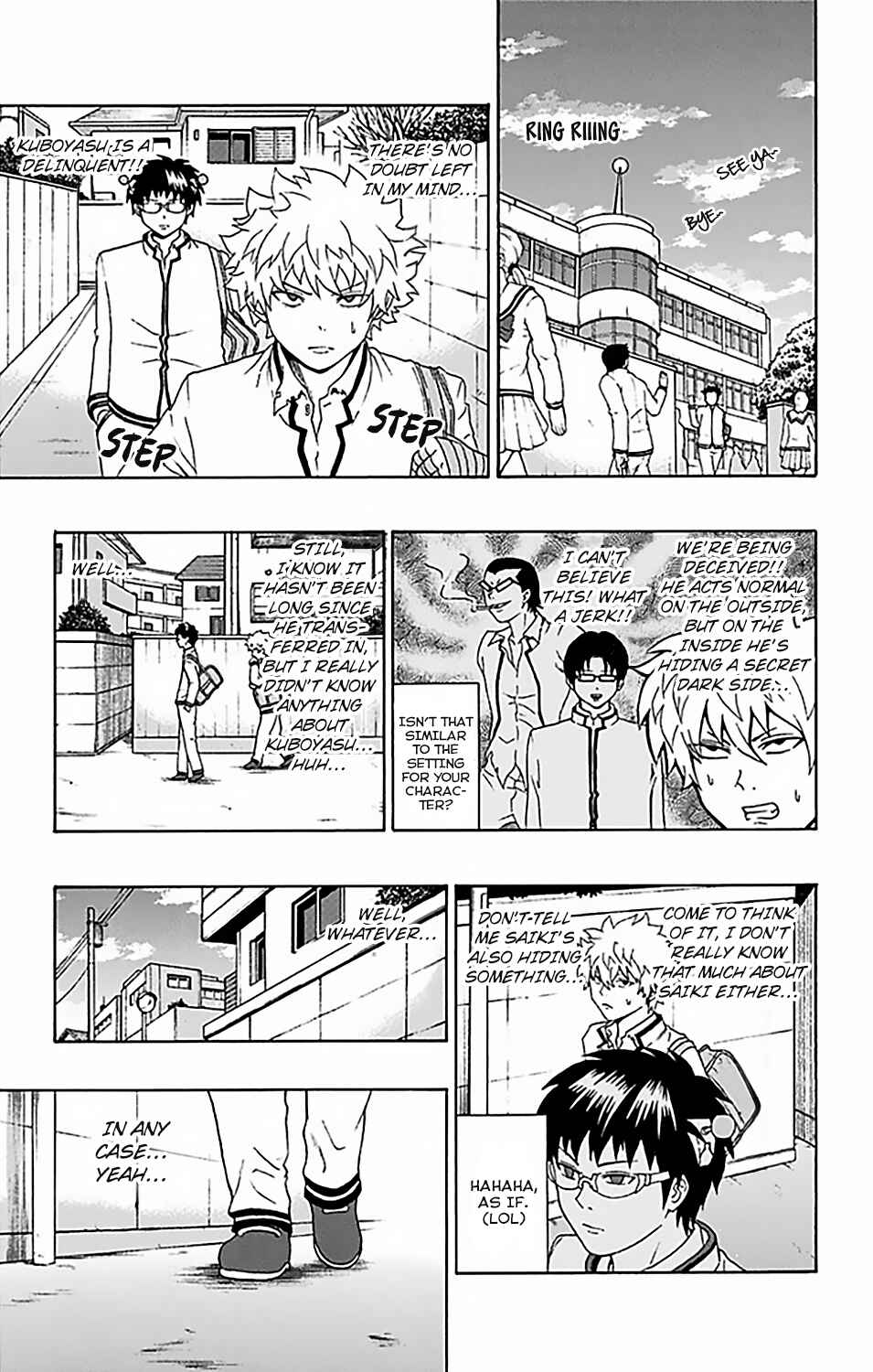 Page 14 Chapter 83 The Disastrous Life of Saiki K.