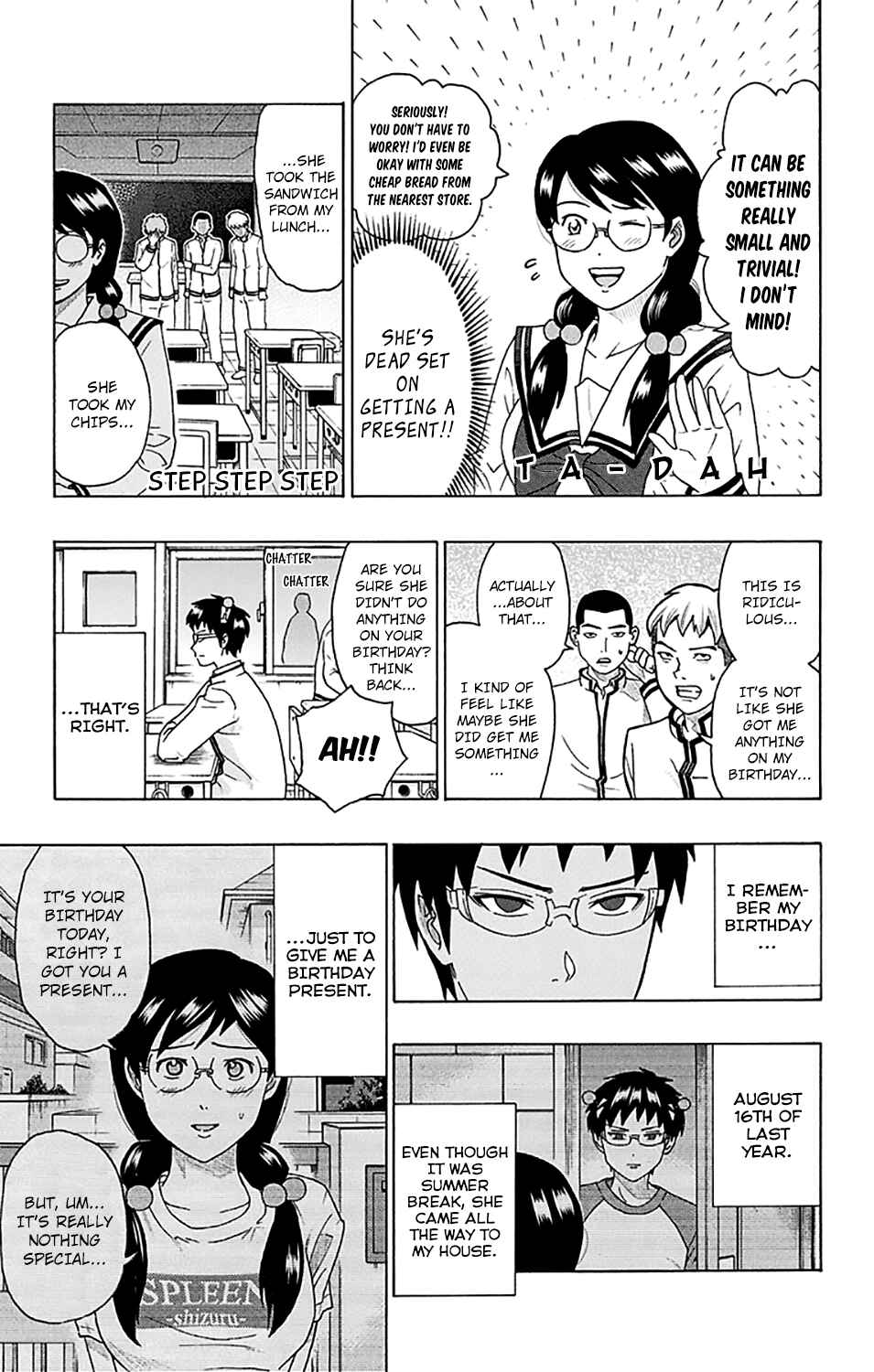 Page 8 Chapter 240 The Disastrous Life of Saiki K.