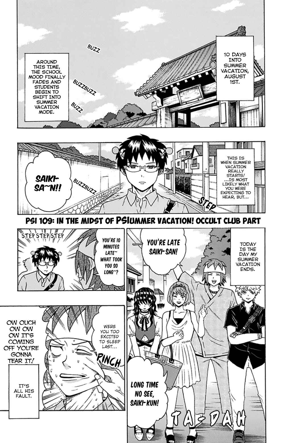 Page 2 Chapter 109 The Disastrous Life of Saiki K.