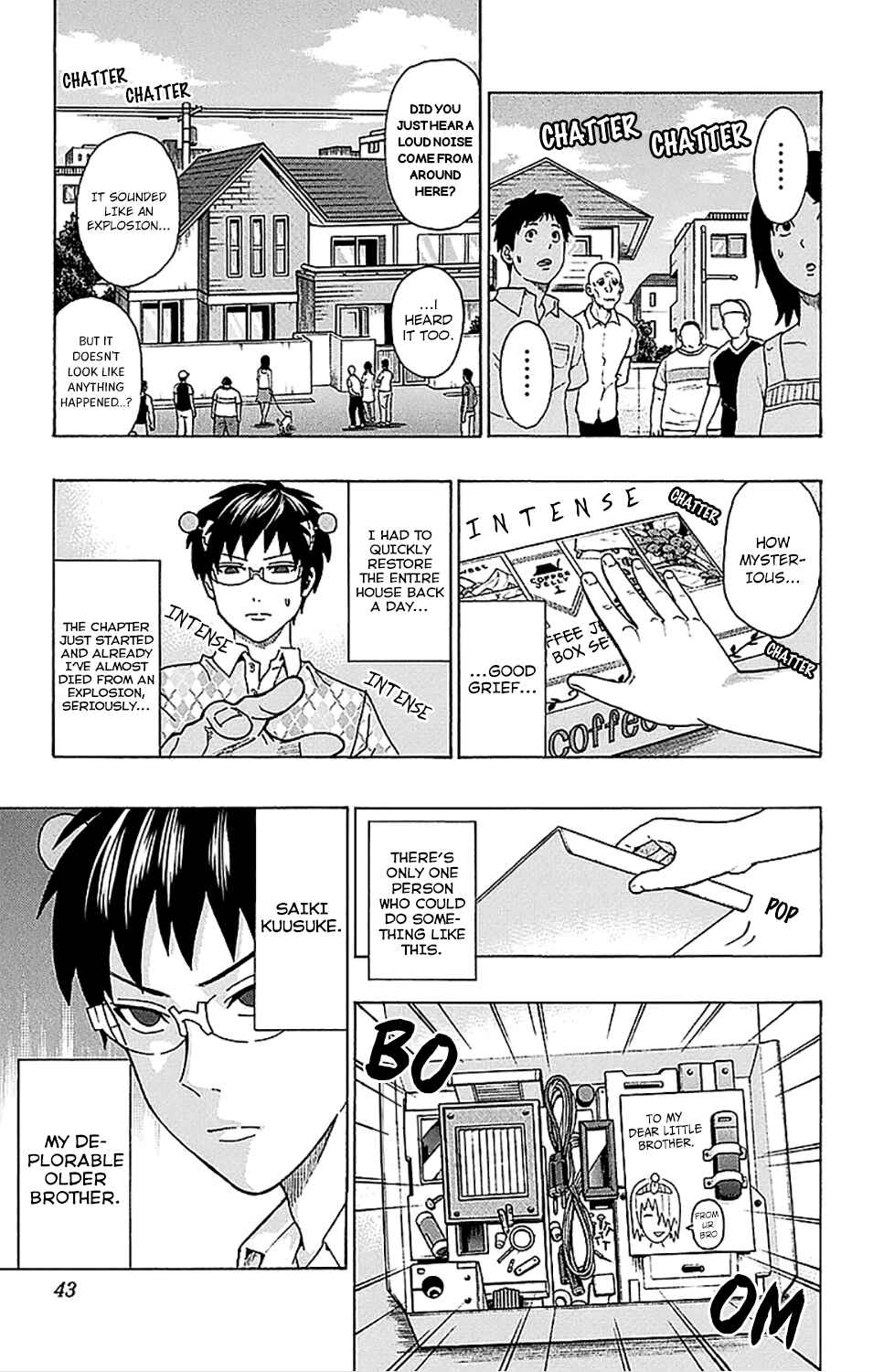 Page 4 Chapter 208 The Disastrous Life of Saiki K.