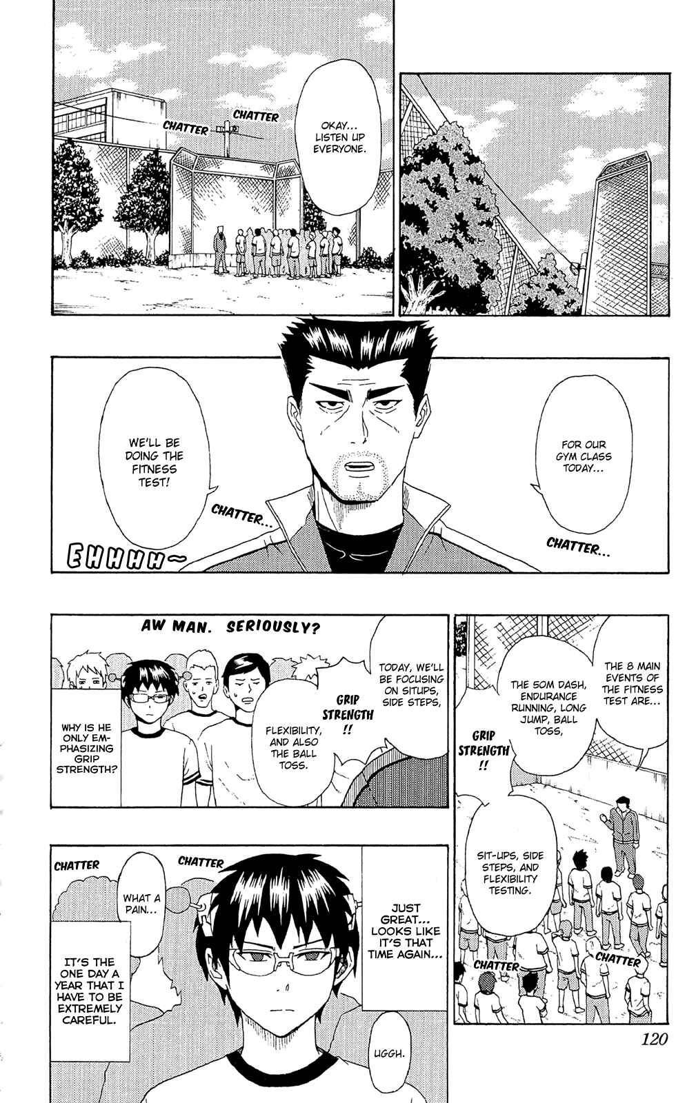 Page 3 Chapter 48 The Disastrous Life of Saiki K.