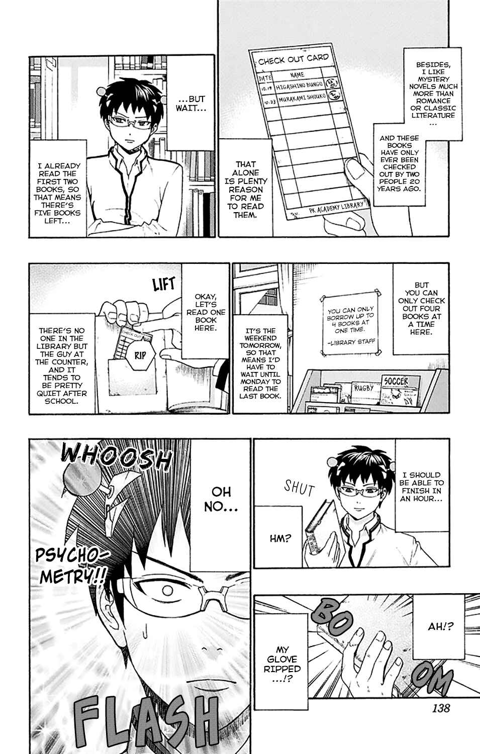 Page 5 Chapter 170 The Disastrous Life of Saiki K.