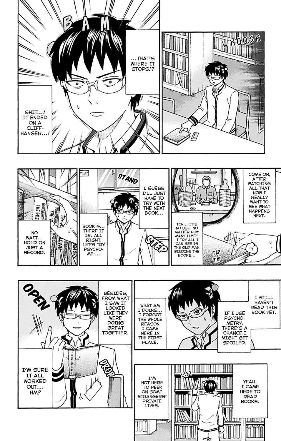 Page 9 Chapter 170 The Disastrous Life of Saiki K.