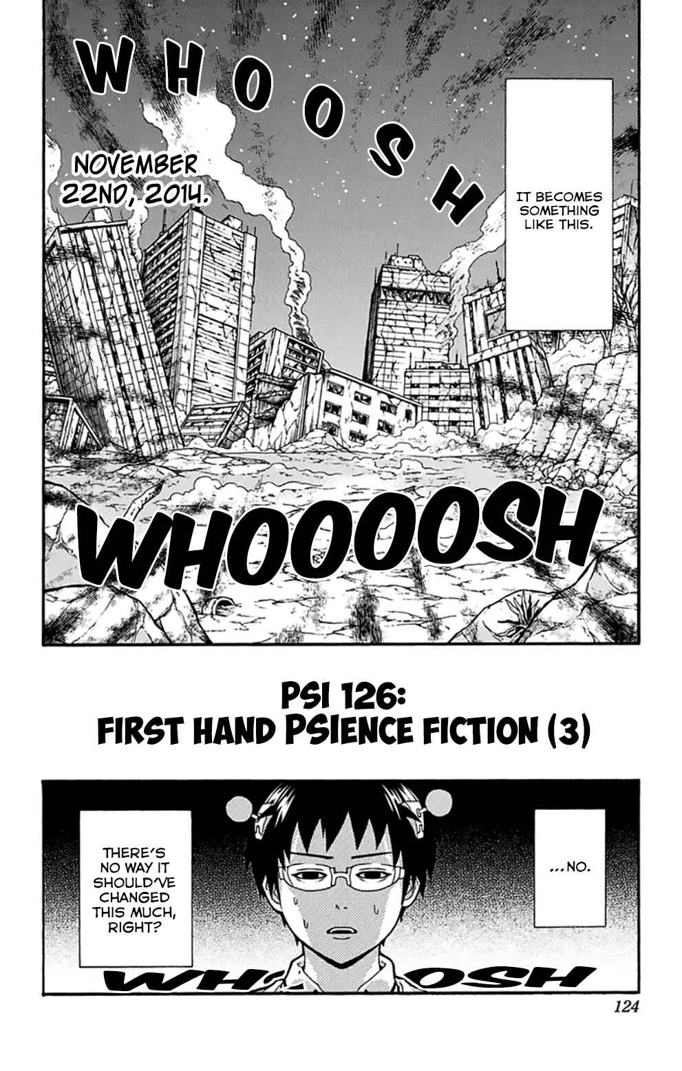Page 3 Chapter 126 The Disastrous Life of Saiki K.