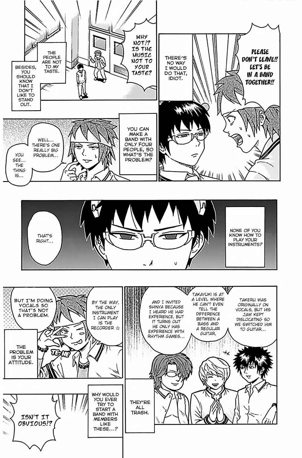 Page 6 Chapter 70 The Disastrous Life of Saiki K.