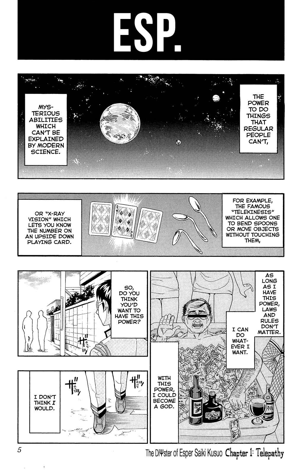 Page 6 Chapter 0.1 The Disastrous Life of Saiki K.
