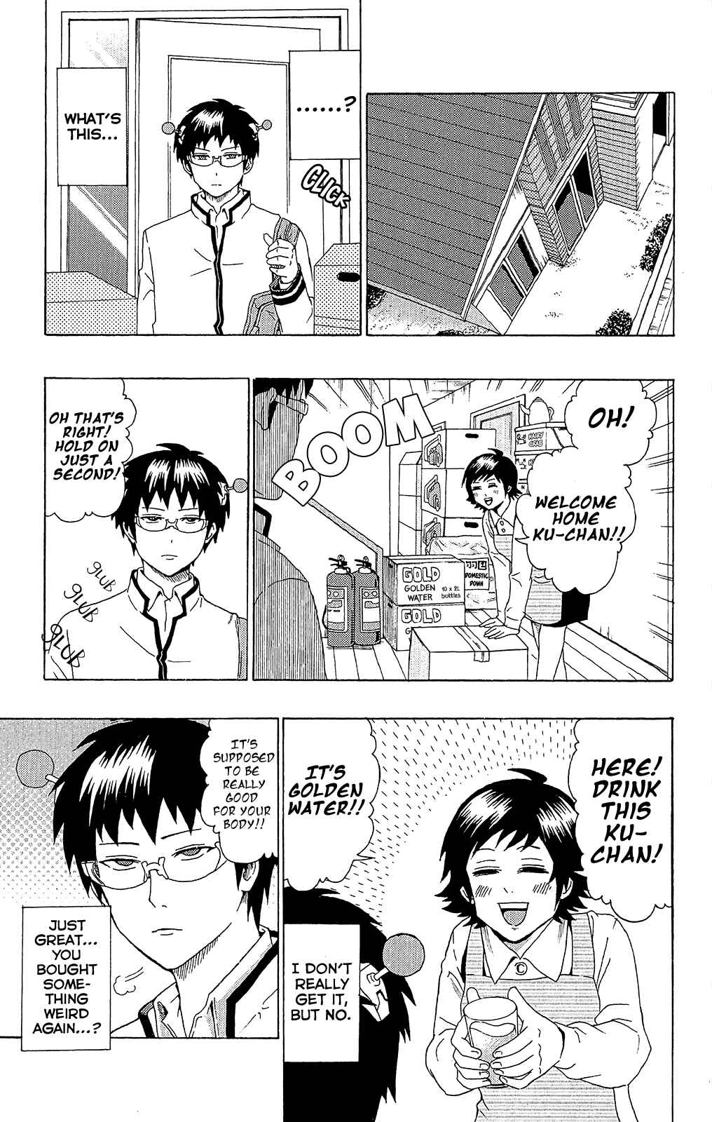 Page 4 Chapter 40 The Disastrous Life of Saiki K.
