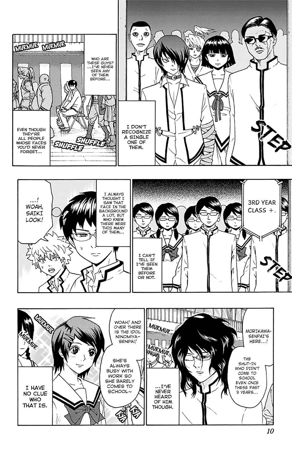 Page 12 Chapter 140 The Disastrous Life of Saiki K.