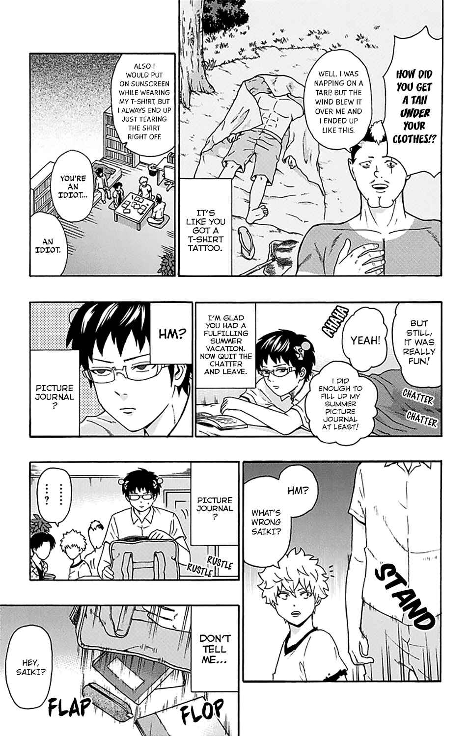 Page 8 Chapter 161 The Disastrous Life of Saiki K.