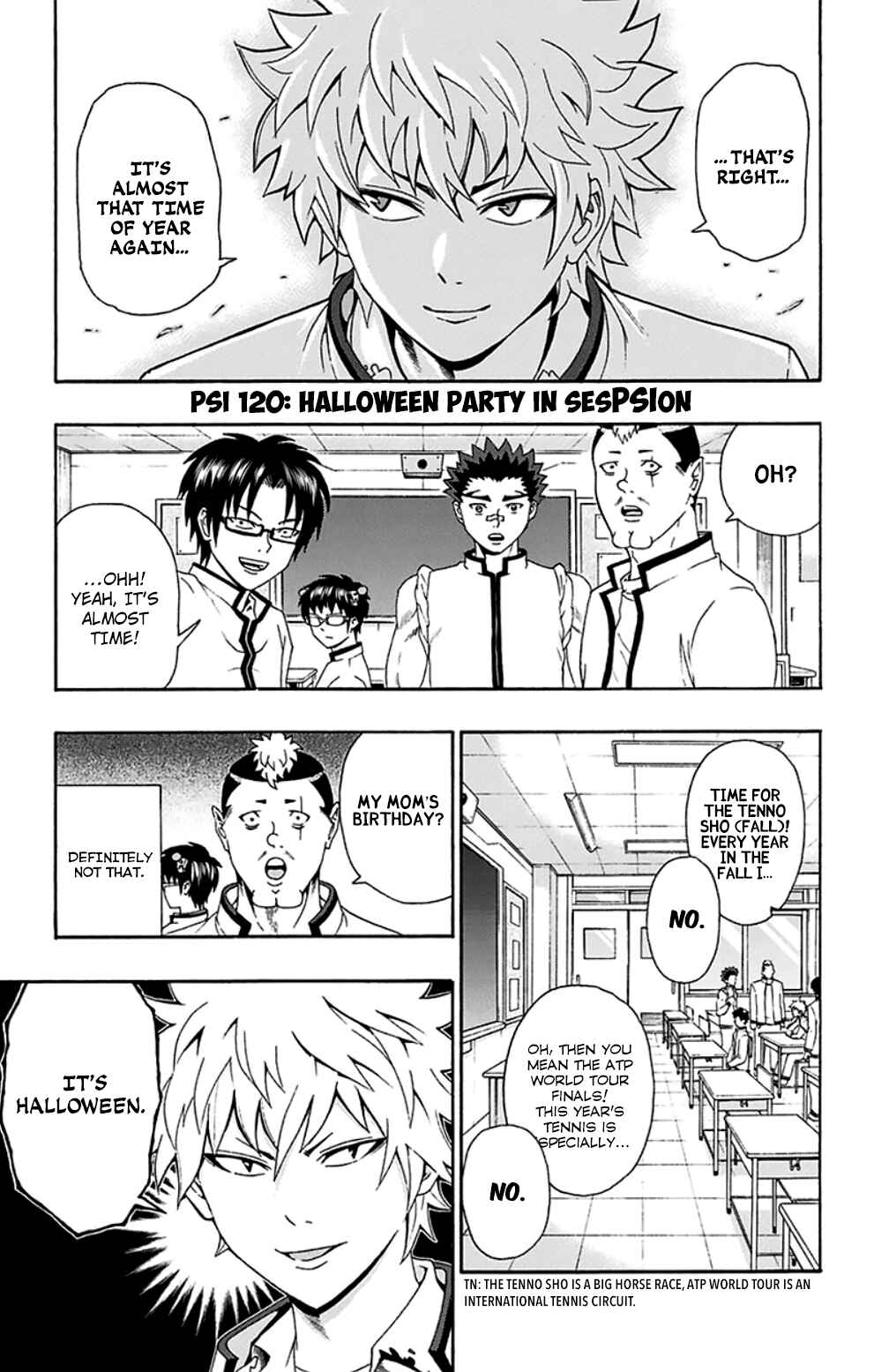 Page 2 Chapter 120 The Disastrous Life of Saiki K.