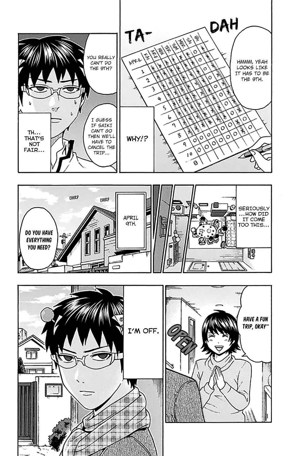 Page 16 Chapter 276 The Disastrous Life of Saiki K.