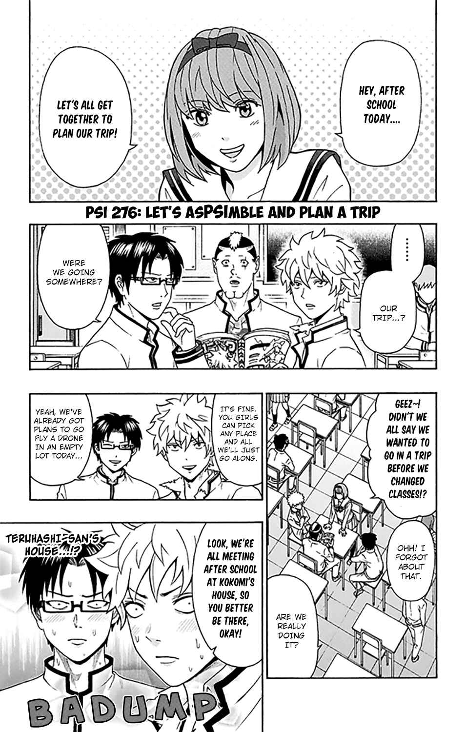 Page 2 Chapter 276 The Disastrous Life of Saiki K.