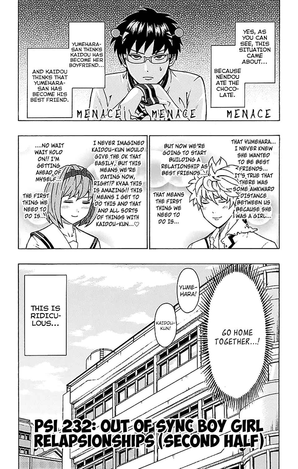 Page 5 Chapter 232 The Disastrous Life of Saiki K.