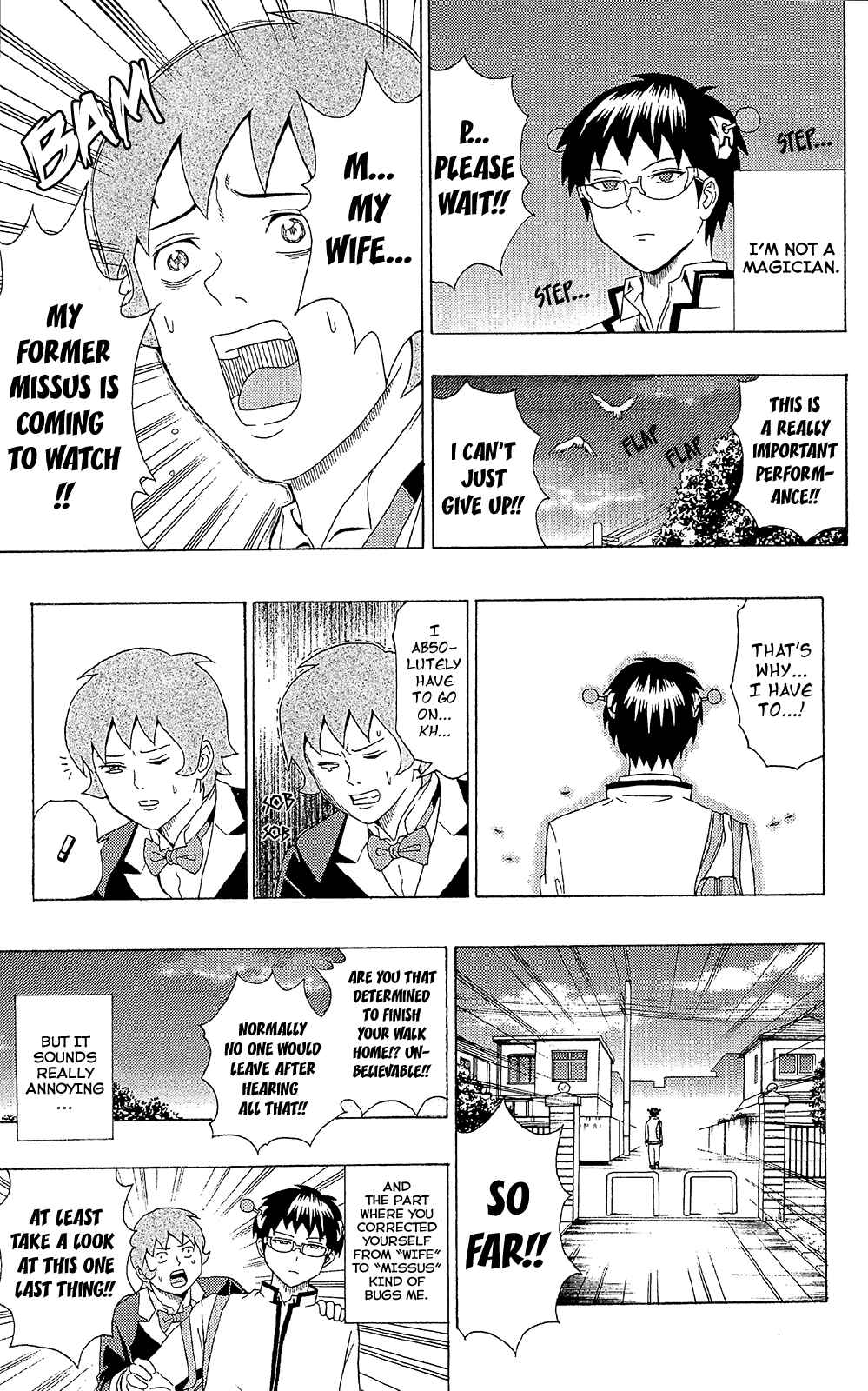 Page 8 Chapter 45 The Disastrous Life of Saiki K.