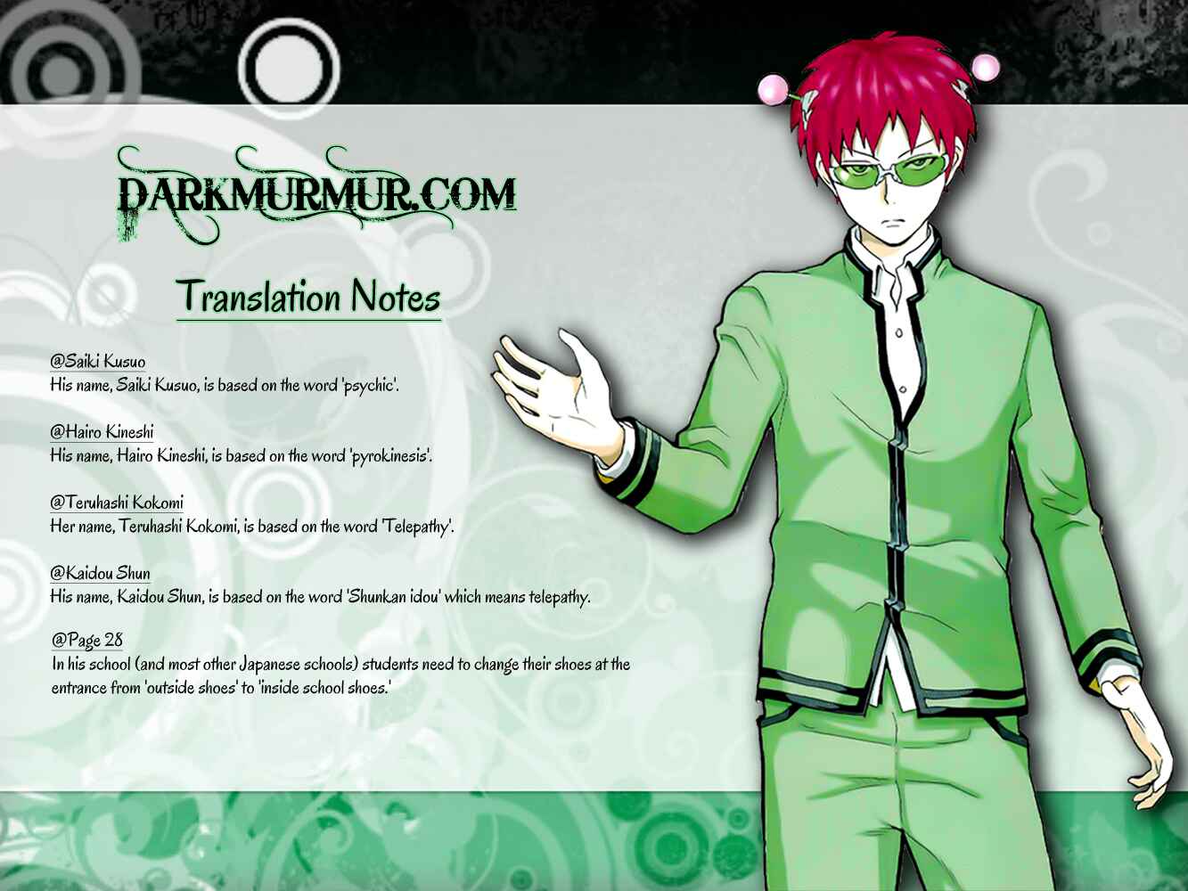 Page 18 Chapter 20 The Disastrous Life of Saiki K.