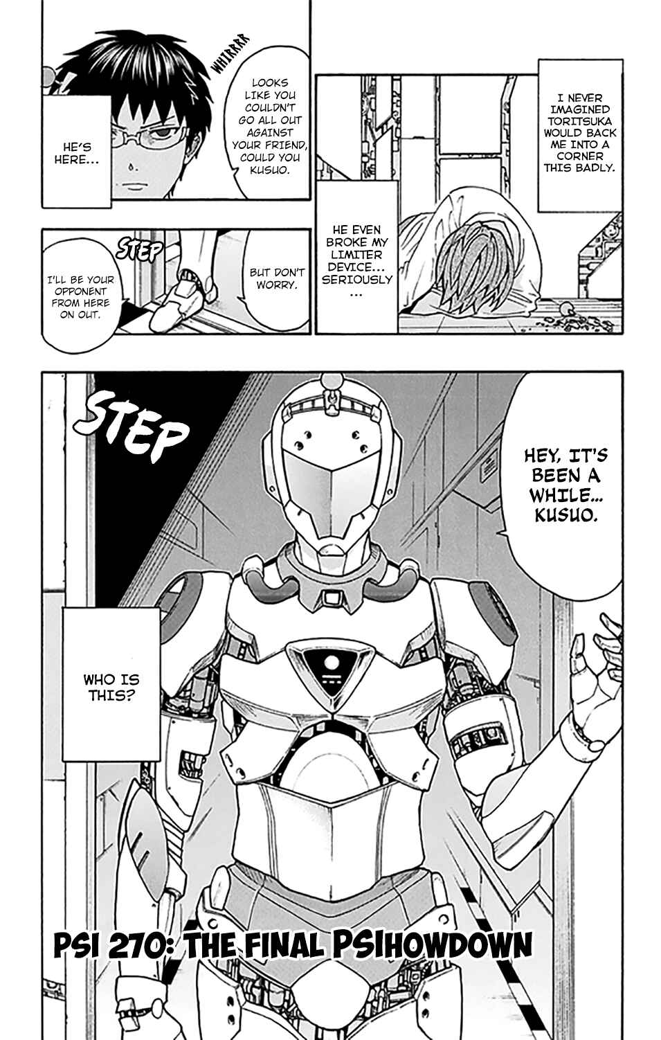 Page 4 Chapter 270 The Disastrous Life of Saiki K.