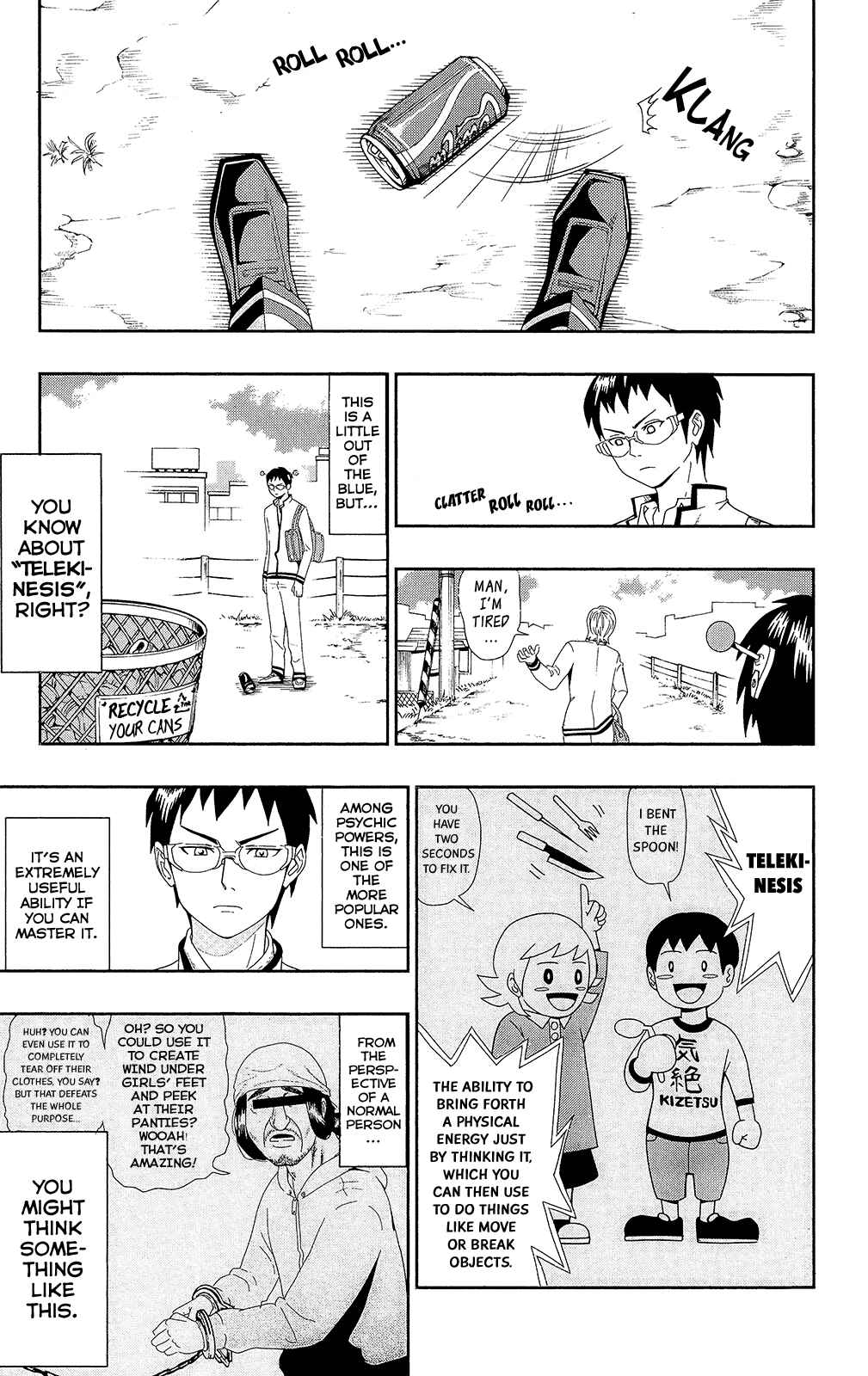 Page 4 Chapter 0.2 The Disastrous Life of Saiki K.