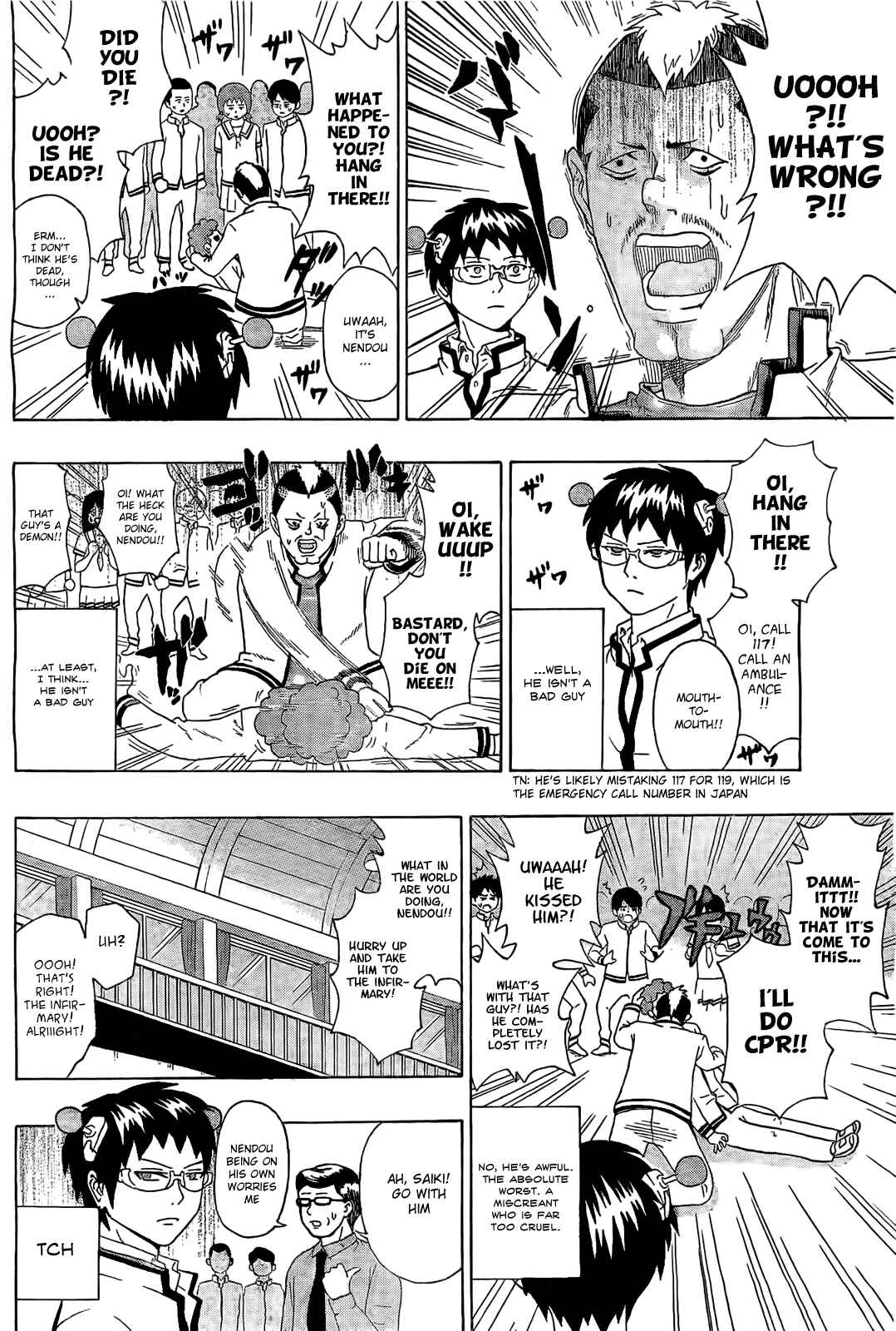 Page 10 Chapter 2 The Disastrous Life of Saiki K.
