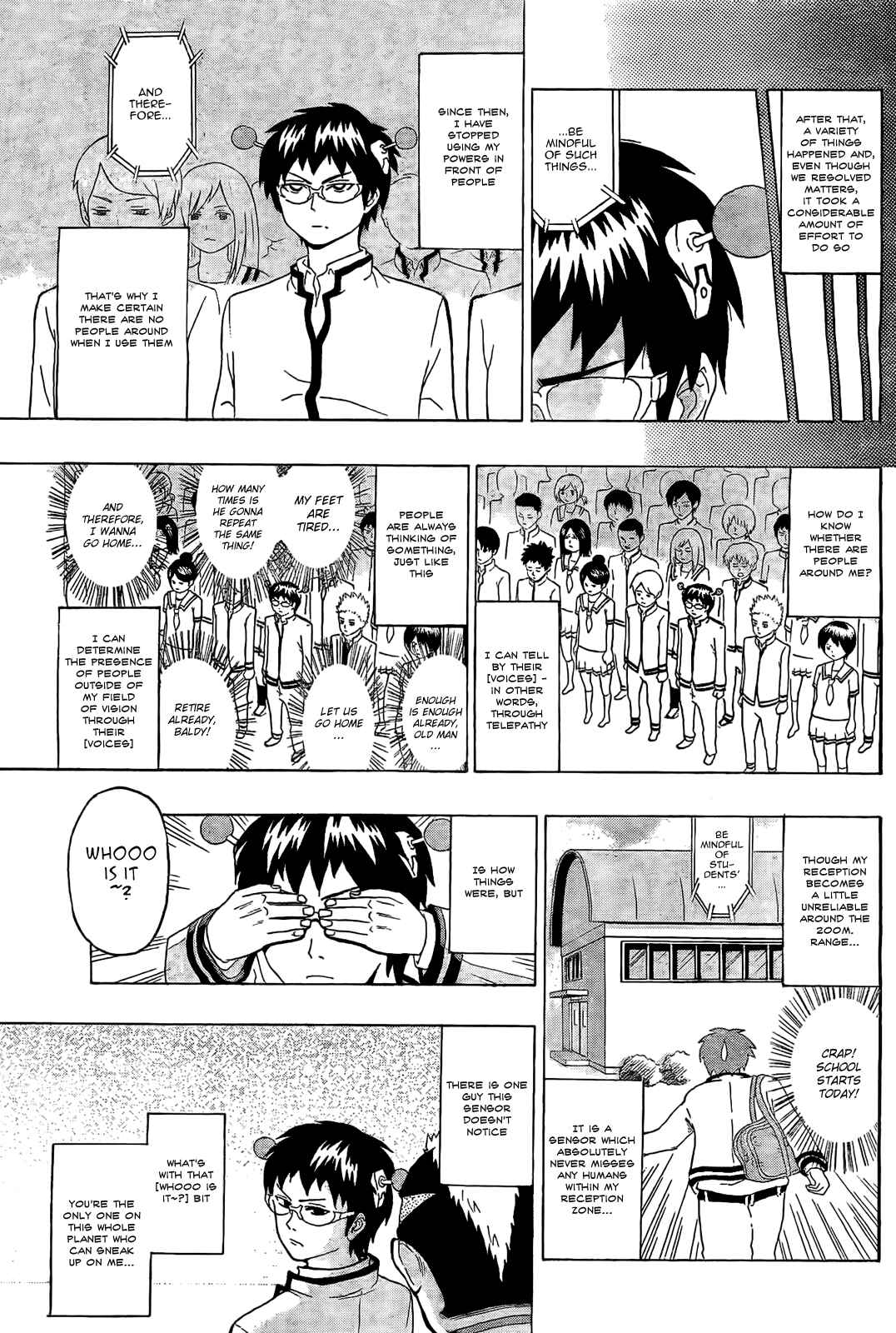 Page 7 Chapter 2 The Disastrous Life of Saiki K.