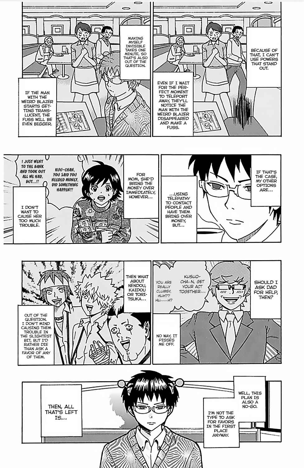 Page 6 Chapter 75 The Disastrous Life of Saiki K.