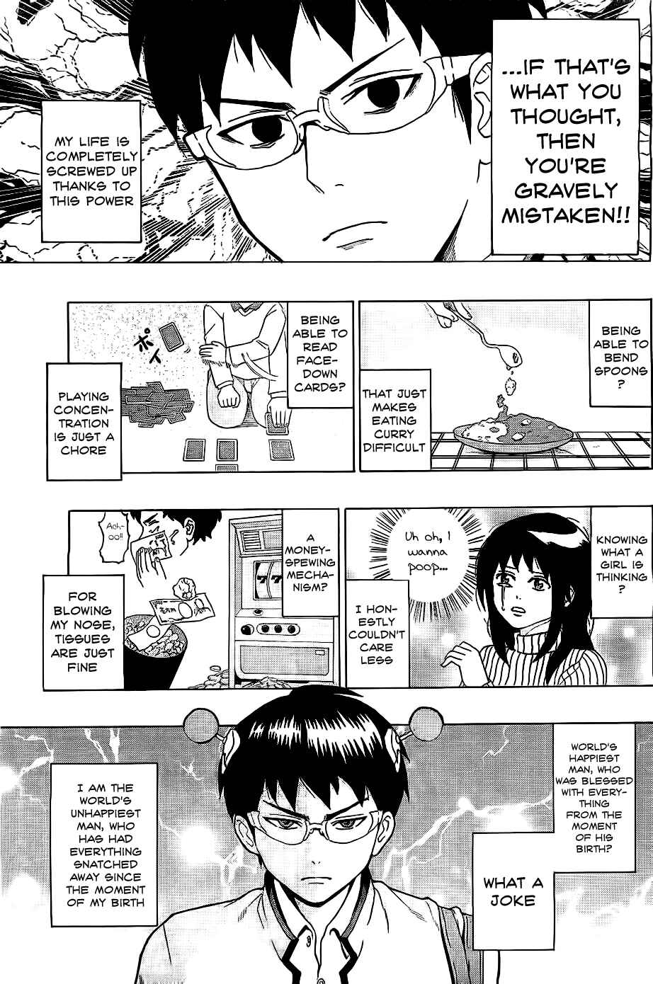 Page 11 Chapter 1 The Disastrous Life of Saiki K.