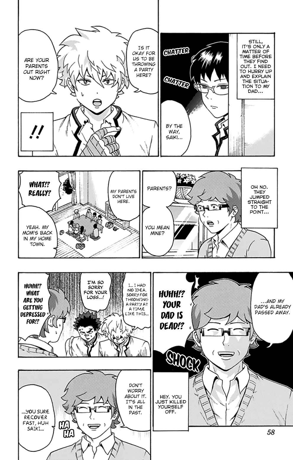 Page 5 Chapter 99 The Disastrous Life of Saiki K.