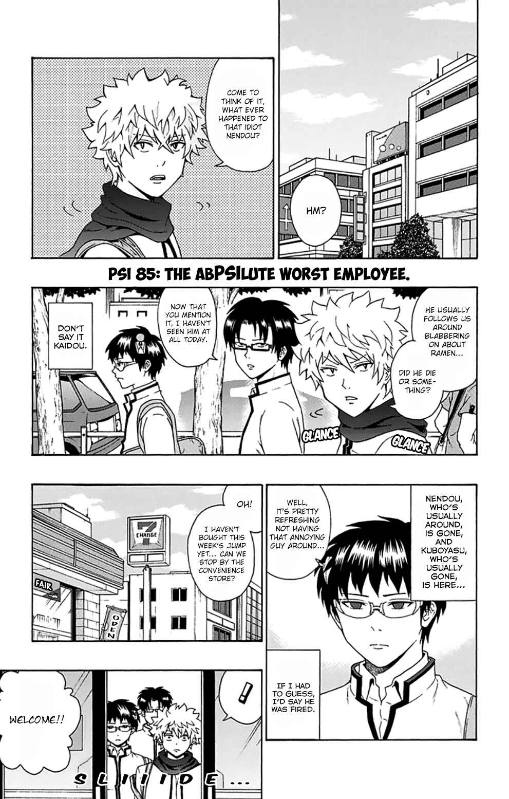 Page 9 Chapter 85 The Disastrous Life of Saiki K.