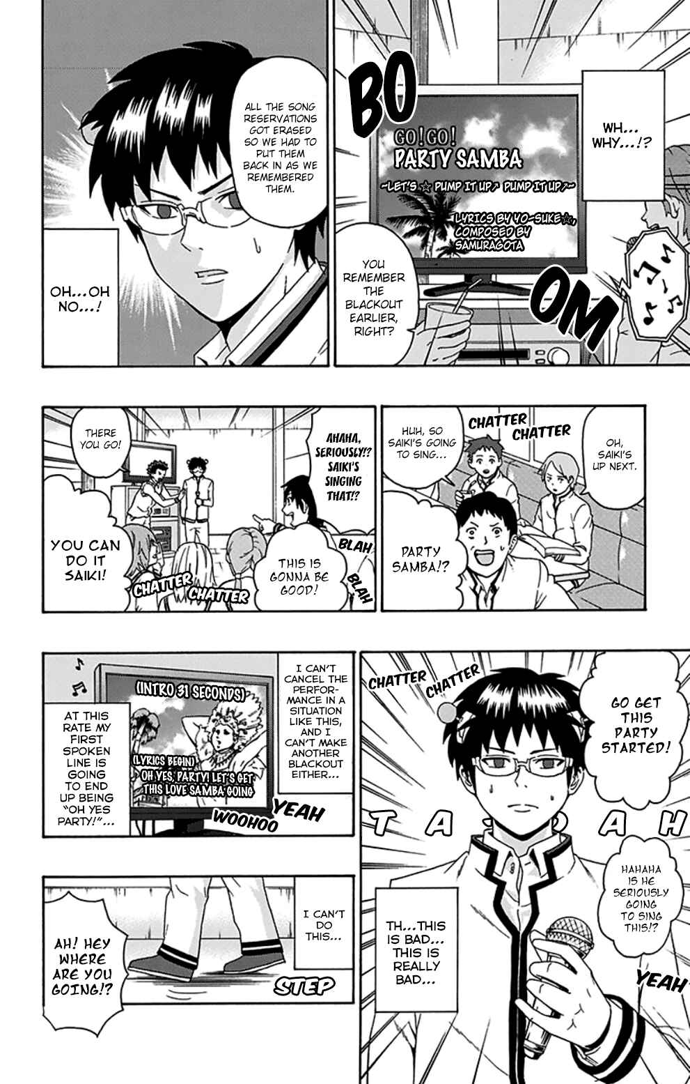Page 15 Chapter 90 The Disastrous Life of Saiki K.