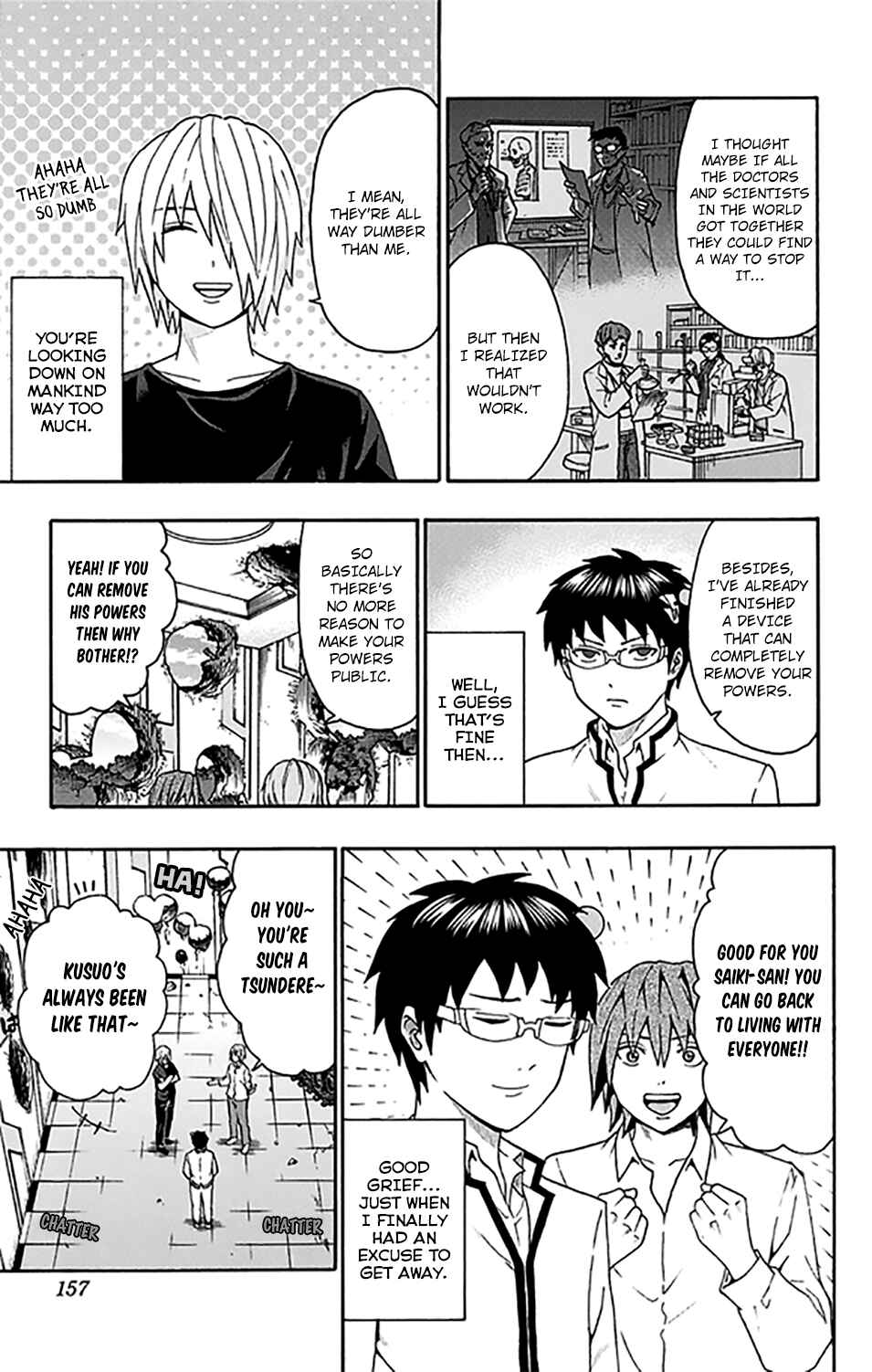 Page 8 Chapter 272 The Disastrous Life of Saiki K.