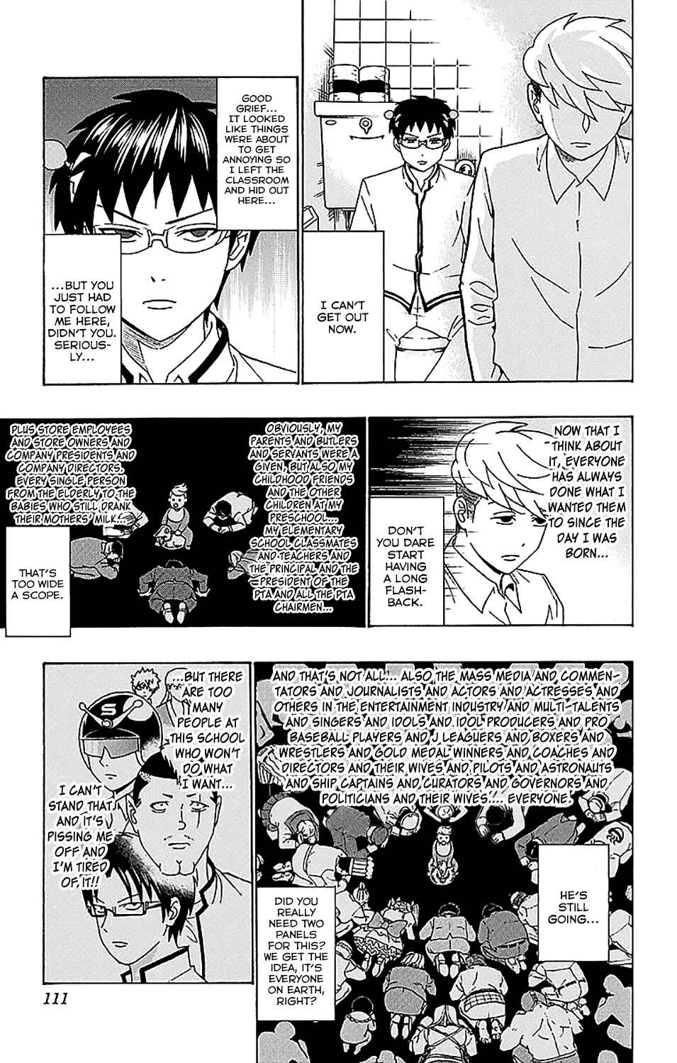 Page 10 Chapter 223 The Disastrous Life of Saiki K.