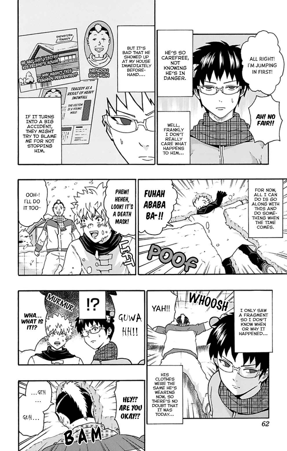 Page 9 Chapter 132 The Disastrous Life of Saiki K.
