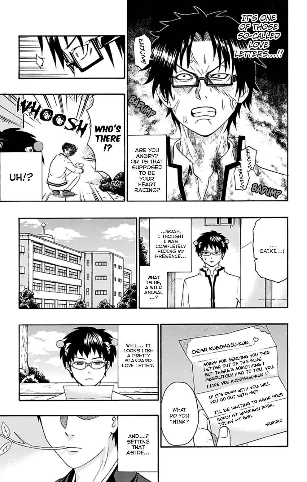Page 8 Chapter 128 The Disastrous Life of Saiki K.