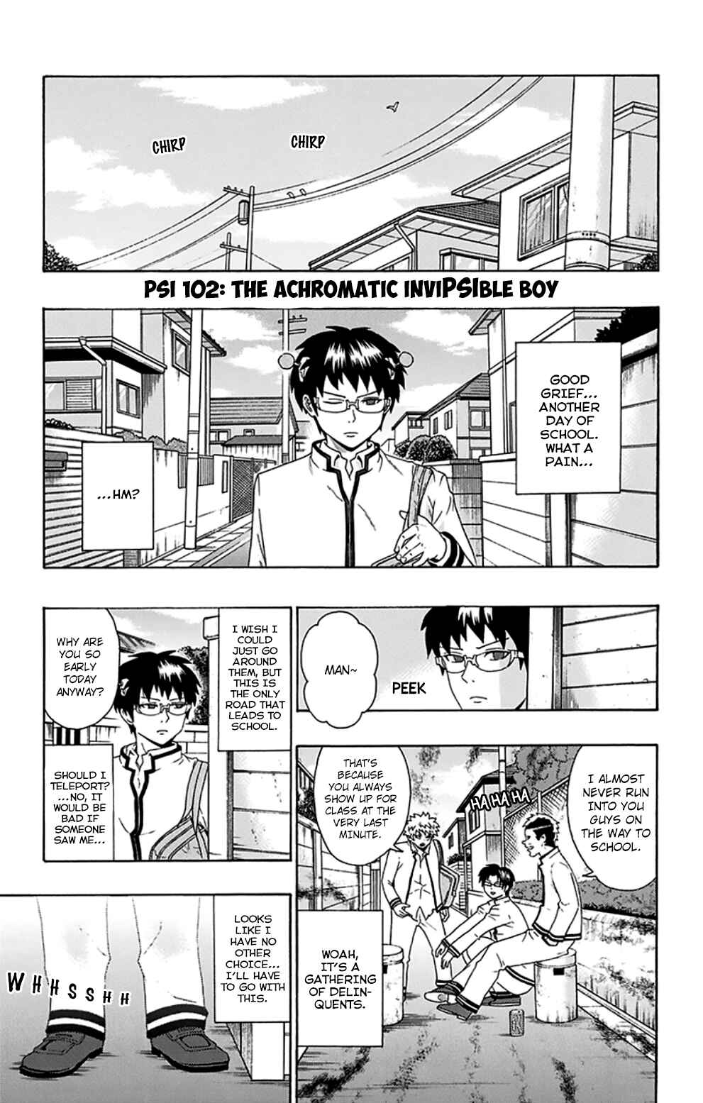 Page 2 Chapter 102 The Disastrous Life of Saiki K.