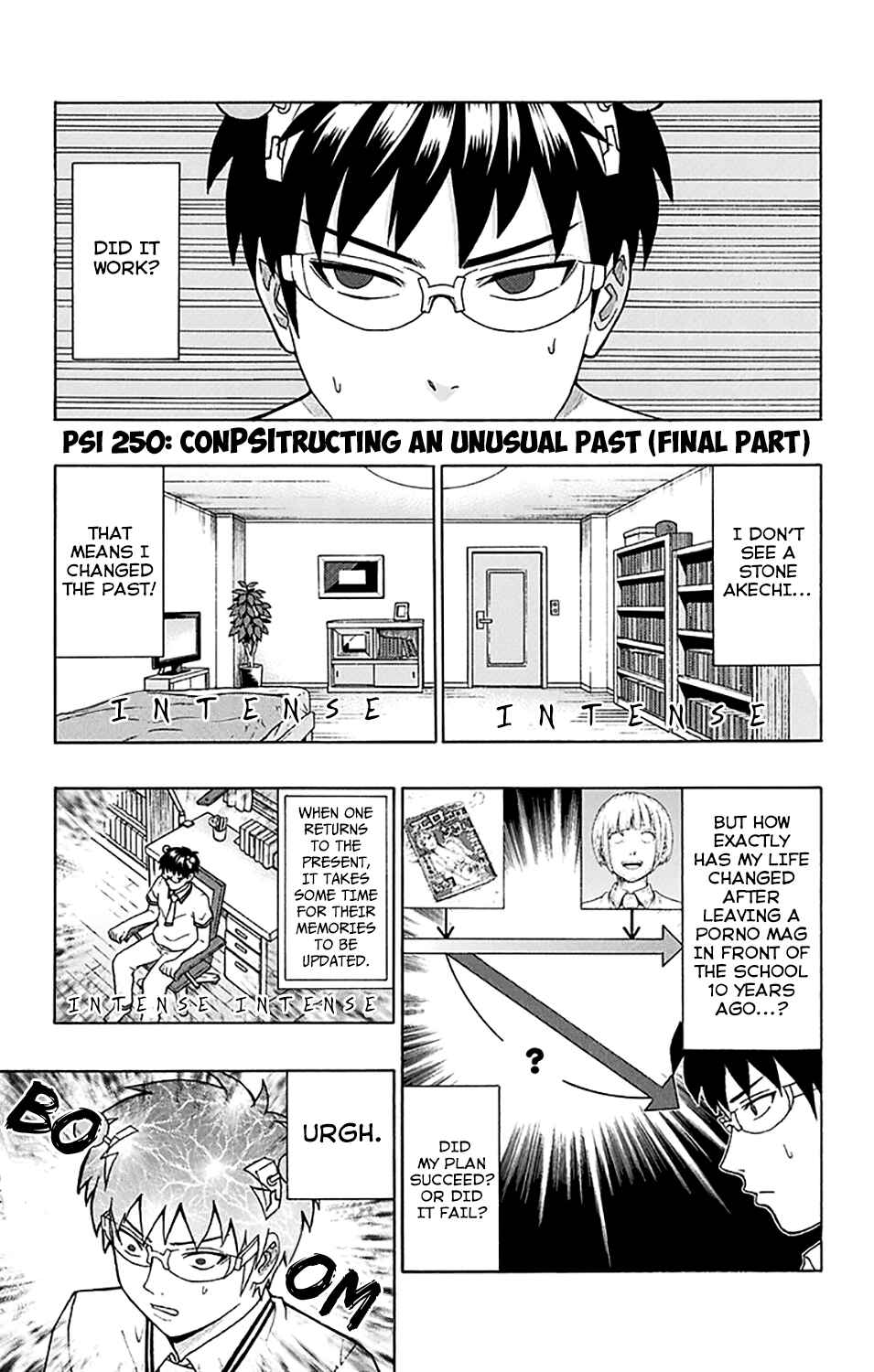 Page 2 Chapter 250 The Disastrous Life of Saiki K.